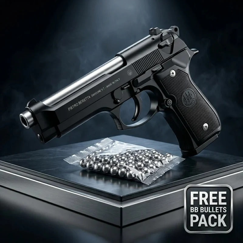Black Realistic Airsoft Gun